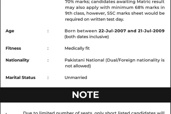 SUPARCO SITT Apprenticeship Scheme Advertisement July 2024