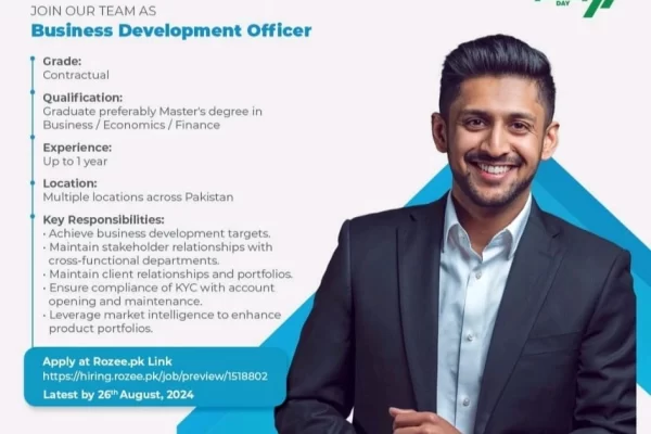 Askari Bank is Hiring for Business Development Officer