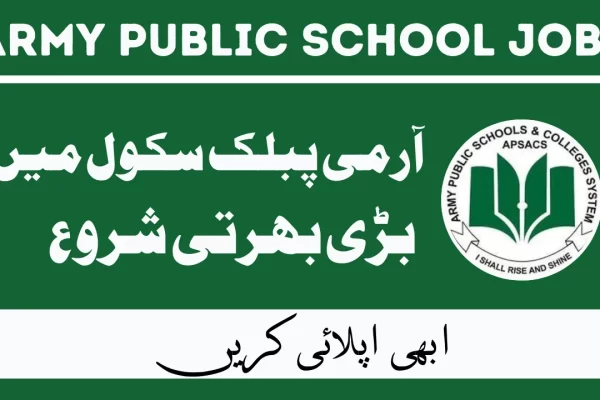 Teacher Jobs at Army Public School And College