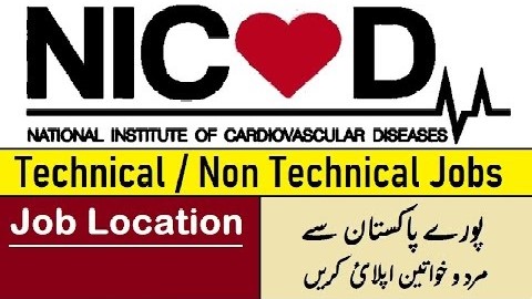 Nursing, Technician and Many other Jobs at NICVD