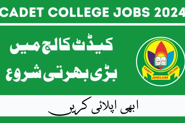 Cadet College Petaro Latest Medical Job October 2024